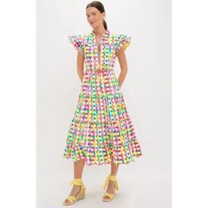 CELIAB Exclusive Multi Baba Cay Tiered Dress Size XS NWT Retail $375 Tuckernuck